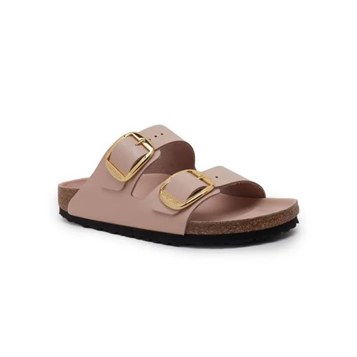 Birkenstock Skórzane klapki Arizona BB LENA | narrow fit ze sklepu Gomez Fashion Store w kategorii Klapki damskie - zdjęcie 185378960