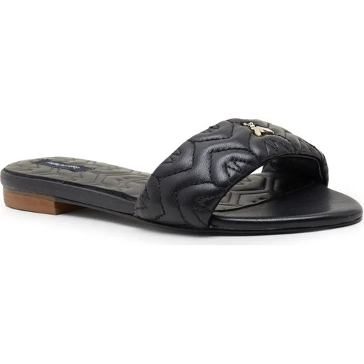 Patrizia Pepe Skórzane klapki ze sklepu Gomez Fashion Store w kategorii Klapki damskie - zdjęcie 185379013