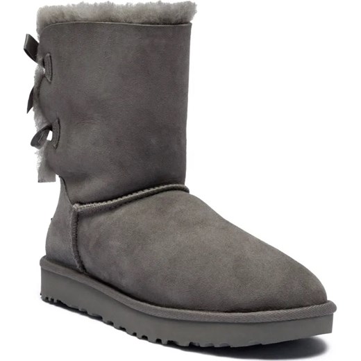 UGG Skórzane śniegowce Bow II | z dodatkiem wełny 41 Gomez Fashion Store