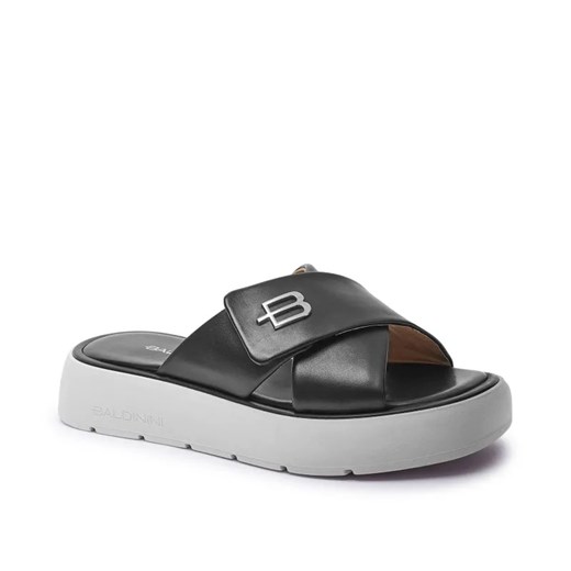 Baldinini Skórzane klapki ze sklepu Gomez Fashion Store w kategorii Klapki damskie - zdjęcie 185379062