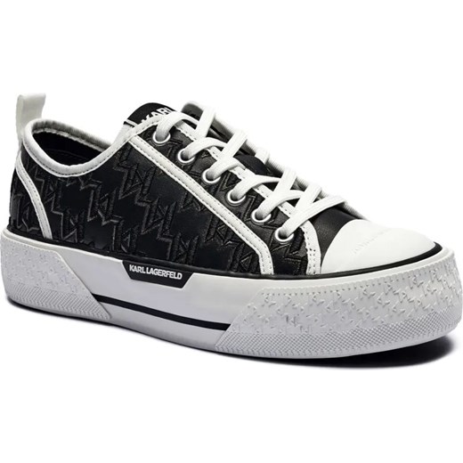 Karl Lagerfeld Skórzane trampki KAMPUS MAX III ze sklepu Gomez Fashion Store w kategorii Buty sportowe damskie - zdjęcie 185379104