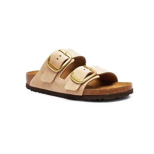 Birkenstock Skórzane klapki Arizona | narrow fit ze sklepu Gomez Fashion Store w kategorii Klapki damskie - zdjęcie 185379141