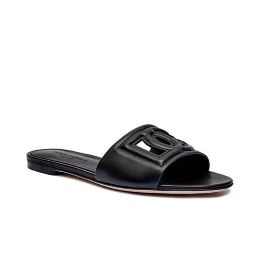 Dolce & Gabbana Skórzane klapki ze sklepu Gomez Fashion Store w kategorii Klapki damskie - zdjęcie 185379161
