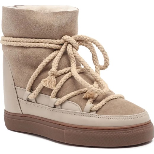 INUIKII Skórzane śniegowce CLASSIC WEDGE ze sklepu Gomez Fashion Store w kategorii Śniegowce damskie - zdjęcie 185379164