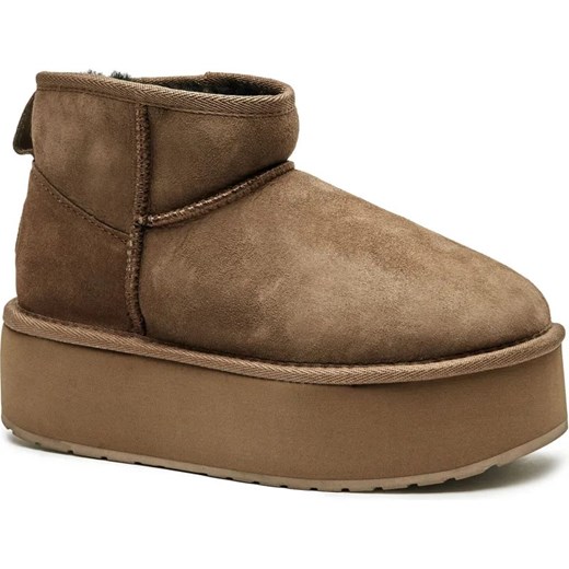 EMU Australia Skórzane śniegowce Stinger | z dodatkiem wełny ze sklepu Gomez Fashion Store w kategorii Śniegowce damskie - zdjęcie 185379170