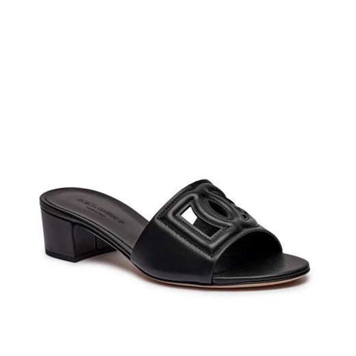 Dolce & Gabbana Skórzane klapki ze sklepu Gomez Fashion Store w kategorii Klapki damskie - zdjęcie 185379193