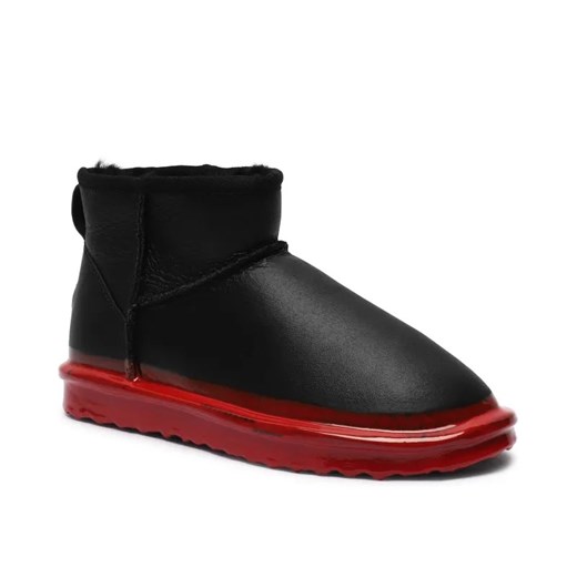 EMU Australia Skórzane śniegowce Stinger Micro Dipped | z dodatkiem wełny ze sklepu Gomez Fashion Store w kategorii Śniegowce damskie - zdjęcie 185379202