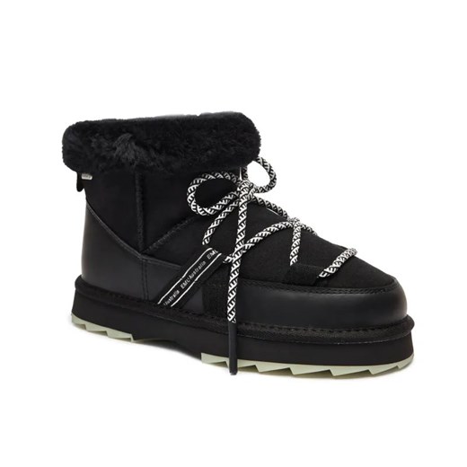 EMU Australia Skórzane śniegowce Blurred Micro | z dodatkiem wełny ze sklepu Gomez Fashion Store w kategorii Śniegowce damskie - zdjęcie 185379253