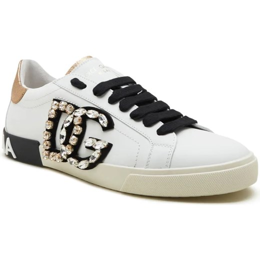 Dolce & Gabbana Skórzane trampki ze sklepu Gomez Fashion Store w kategorii Trampki damskie - zdjęcie 185379310