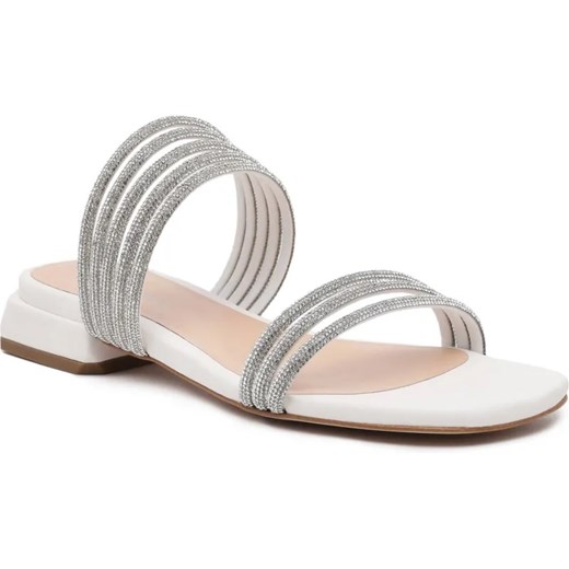 Marc Cain Klapki | z dodatkiem skóry ze sklepu Gomez Fashion Store w kategorii Klapki damskie - zdjęcie 185379321