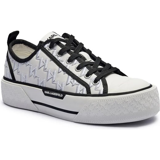 Karl Lagerfeld Skórzane trampki KAMPUS MAX III ze sklepu Gomez Fashion Store w kategorii Buty sportowe damskie - zdjęcie 185379352
