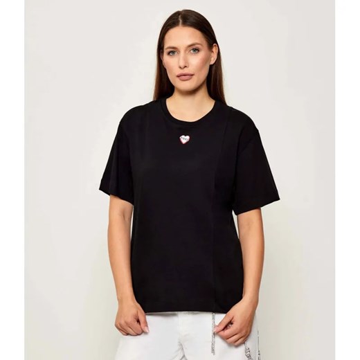 Pinko T-shirt TORTINO | Loose fit ze sklepu Gomez Fashion Store w kategorii Bluzki damskie - zdjęcie 185379382