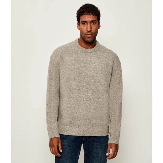 BOSS BLACK Wełniany sweter C-Hercole | Regular Fit ze sklepu Gomez Fashion Store w kategorii Swetry męskie - zdjęcie 185379403