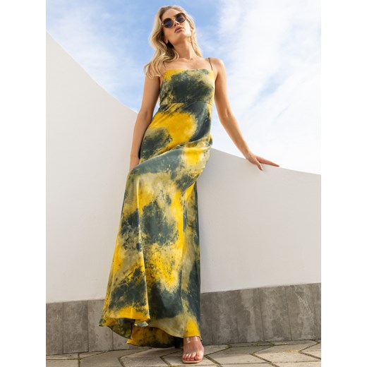 Sukienka maxi tie-dye na ramiączkach EyeForFashion ze sklepu Eye For Fashion w kategorii Sukienki - zdjęcie 185384673