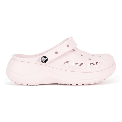 Klapki basenowe Crocs WB-BAYA PLATFORM CLOG 208186-6PI ze sklepu ccc.eu w kategorii Klapki damskie - zdjęcie 185384722
