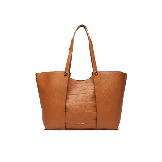 Gino Rossi Torebka C-LX10146 Brązowy ze sklepu MODIVO w kategorii Torby Shopper bag - zdjęcie 185384841