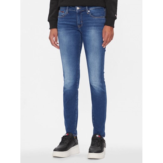 Tommy Jeans Jeansy Sophie DW0DW16689 Niebieski Skinny Fit ze sklepu MODIVO w kategorii Jeansy damskie - zdjęcie 185384864