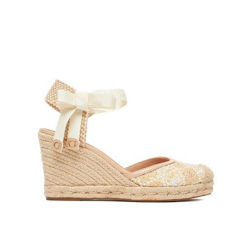 Guess Espadryle FLJCRY FAL04 Beżowy ze sklepu MODIVO w kategorii Espadryle damskie - zdjęcie 185384872
