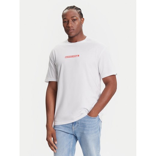 Quiksilver T-Shirt Dna Clicker Tee EQYZT08207 Biały Comfort Fit ze sklepu MODIVO w kategorii T-shirty męskie - zdjęcie 185384910