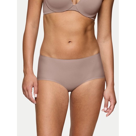 Triumph Bokserki Body Make-Up Illusion Shorty EX Body Make-Up Illusion Shorty EX Brązowy ze sklepu MODIVO w kategorii Majtki damskie - zdjęcie 185384923