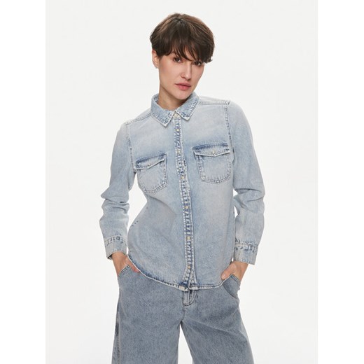 Vero Moda Koszula jeansowa Annalise 10302480 Niebieski Regular Fit ze sklepu MODIVO w kategorii Koszule damskie - zdjęcie 185384984