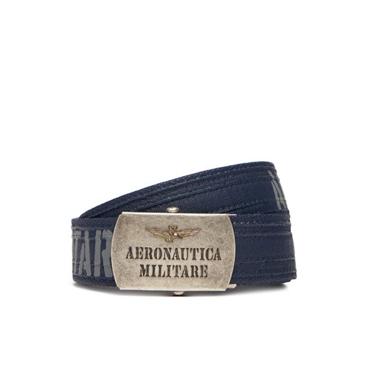 Aeronautica Militare Pasek Męski 252CI0317UCT03585 Granatowy ze sklepu MODIVO w kategorii Paski męskie - zdjęcie 185385000