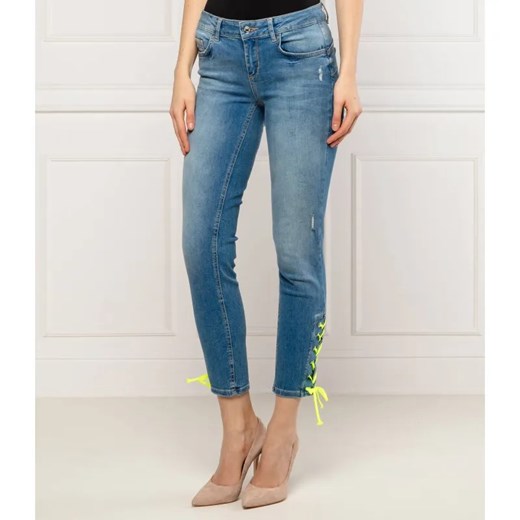 Liu Jo Jeansy eyelets | Slim Fit | bottom up ze sklepu Gomez Fashion Store w kategorii Jeansy damskie - zdjęcie 185386151