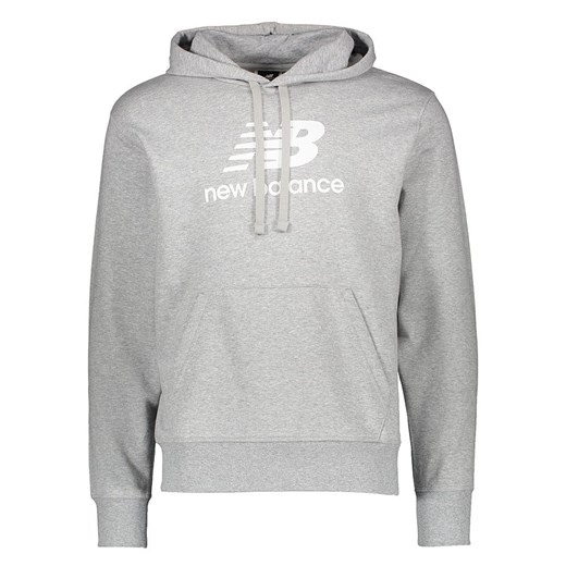 New Balance Bluza &quot;Essentials Stacked&quot; w kolorze szarym ze sklepu Limango Polska w kategorii Bluzy męskie - zdjęcie 185387372