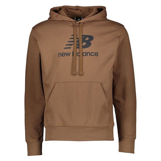 New Balance Bluza &quot;Essentials Stacked&quot; w kolorze brązowym New Balance S wyprzedaż Limango Polska