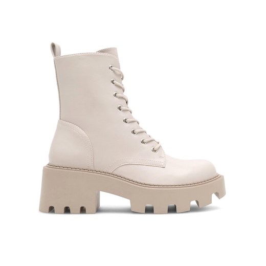 Botki DeeZee BRANKA H67091-3 Écru ze sklepu eobuwie.pl w kategorii Workery damskie - zdjęcie 185387472