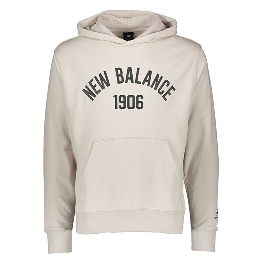 New Balance Bluza &quot;Essentials Varsity&quot; w kolorze kremowym ze sklepu Limango Polska w kategorii Bluzy męskie - zdjęcie 185388773