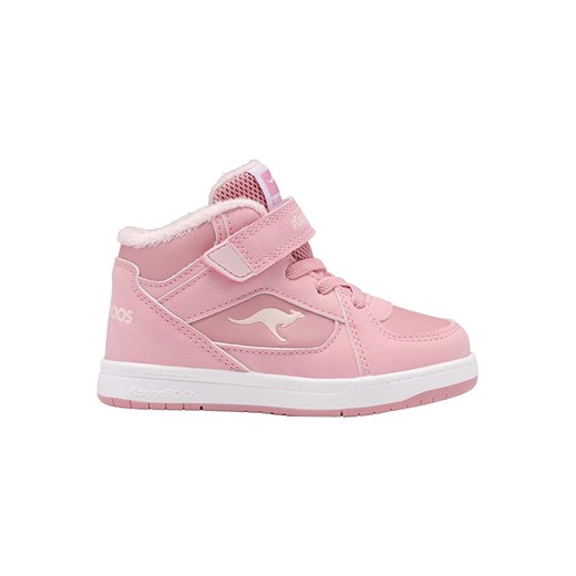 Kangaroos Sneakersy &quot;K-CPI Kalino Mid EV&quot; w kolorze jasnoróżowym ze sklepu Limango Polska w kategorii Buty zimowe dziecięce - zdjęcie 185388832
