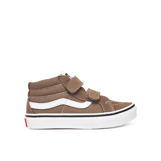 Sneakersy Vans SK8-Mid Reissue V VN000CZ71NU1 Brązowy ze sklepu eobuwie.pl w kategorii Buty sportowe dziecięce - zdjęcie 185390290