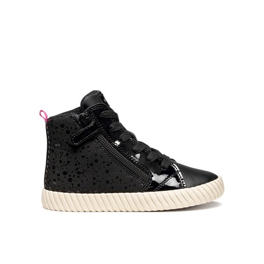 Sneakersy Geox J Mirroless J46MNA 0AU02 C9999 M Czarny ze sklepu eobuwie.pl w kategorii Buty sportowe dziecięce - zdjęcie 185390404