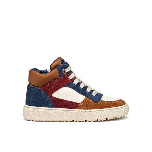 Geox Sneakersy J Theleven J46LDC 05422 C1MD6 D Brązowy ze sklepu MODIVO w kategorii Buty sportowe dziecięce - zdjęcie 185391184