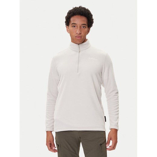 Jack Wolfskin Polar Taunus Hz 1709522 Écru Regular Fit ze sklepu MODIVO w kategorii Bluzy męskie - zdjęcie 185391212