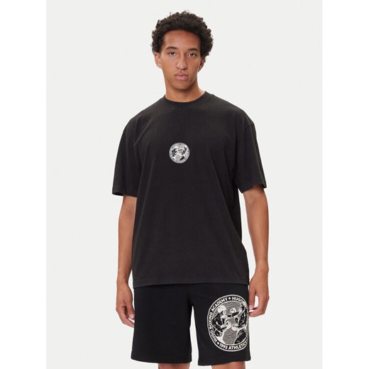 HUGO T-Shirt Dwresto 50542366 Czarny Regular Fit ze sklepu MODIVO w kategorii T-shirty męskie - zdjęcie 185391272