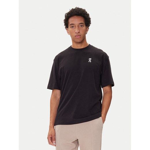 On T-Shirt Club-T 1ME1005 Czarny Relaxed Fit ze sklepu MODIVO w kategorii T-shirty męskie - zdjęcie 185391411