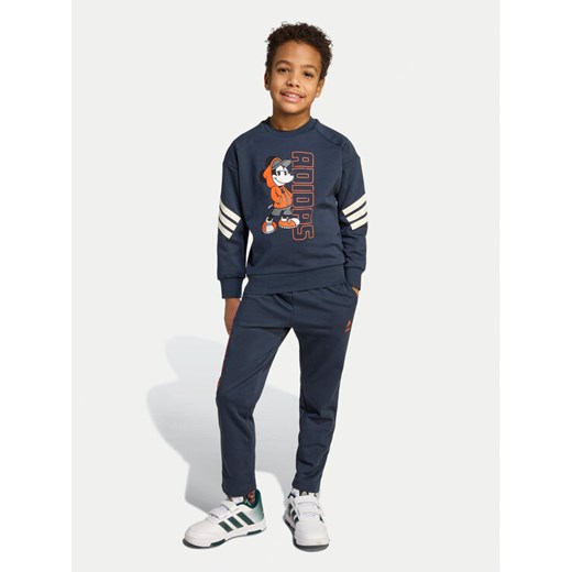adidas Dres Disney Mickey Mouse JM0824 Granatowy Regular Fit ze sklepu MODIVO w kategorii Dresy chłopięce - zdjęcie 185391510