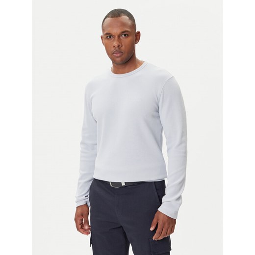 BOSS Longsleeve Tempesto 50520725 Beżowy Regular Fit ze sklepu MODIVO w kategorii T-shirty męskie - zdjęcie 185391553