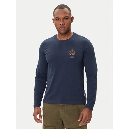 Aeronautica Militare Longsleeve 252TS2466UJ00703 Granatowy Regular Fit ze sklepu MODIVO w kategorii T-shirty męskie - zdjęcie 185391564