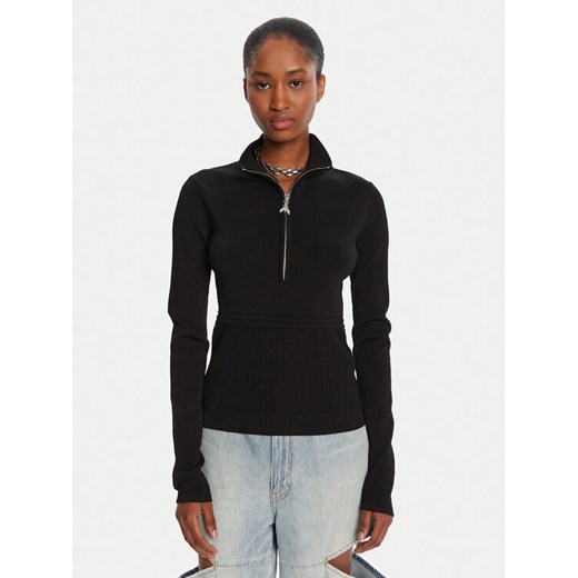 Patrizia Pepe Sweter 8K0323 K274 Czarny Regular Fit ze sklepu MODIVO w kategorii Swetry damskie - zdjęcie 185391580