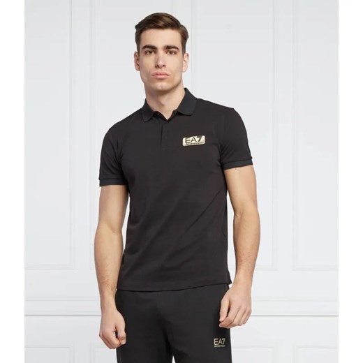 EA7 Polo | Regular Fit ze sklepu Gomez Fashion Store w kategorii T-shirty męskie - zdjęcie 185394030