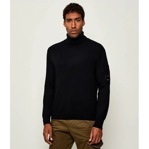 C.P. Company Wełniany golf | Regular Fit ze sklepu Gomez Fashion Store w kategorii Swetry męskie - zdjęcie 185394032