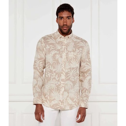 Gant Lniana koszula | Regular Fit ze sklepu Gomez Fashion Store w kategorii Koszule męskie - zdjęcie 185394044