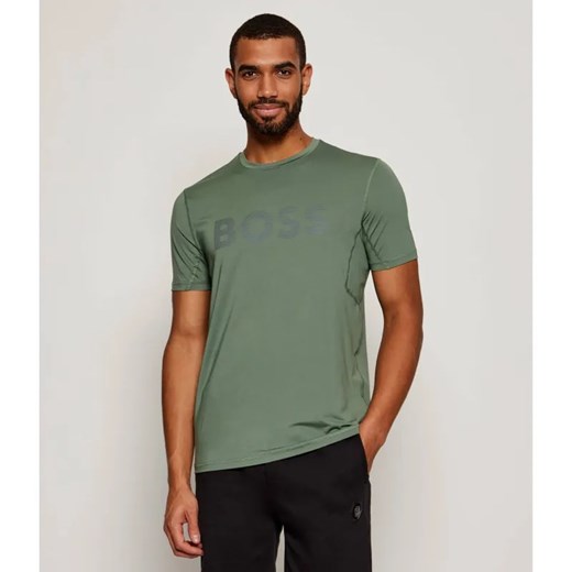 BOSS GREEN T-shirt Tee Active | Slim Fit | stretch ze sklepu Gomez Fashion Store w kategorii T-shirty męskie - zdjęcie 185394084
