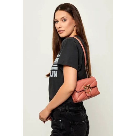 Pinko Skórzana torebka na ramię Love Puff Baby Pinko OS Gomez Fashion Store