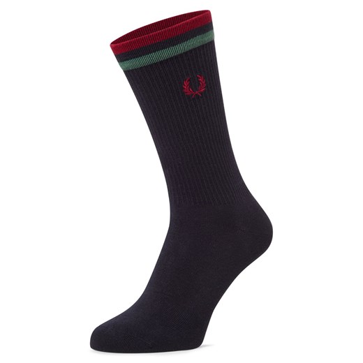 Fred Perry Skarpety Mężczyźni granatowy jednolity ze sklepu vangraaf w kategorii Skarpetki męskie - zdjęcie 185396094