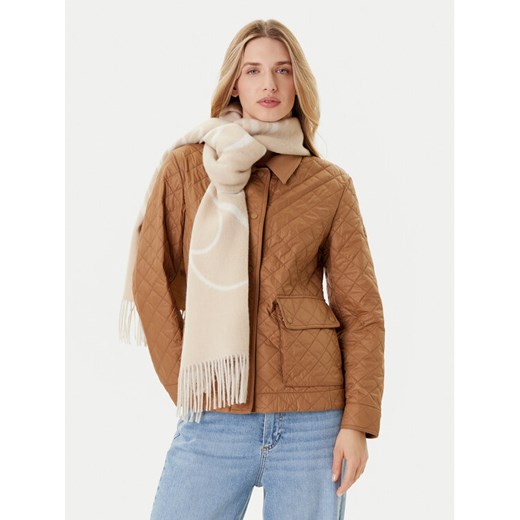 Szalik Tommy Hilfiger Script Logo AW0AW17786 Beżowy ze sklepu eobuwie.pl w kategorii Szaliki i chusty damskie - zdjęcie 185396484