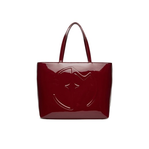 Eva Minge Torebka EO-ALISON-LDA8224-1 Bordowy ze sklepu MODIVO w kategorii Torby Shopper bag - zdjęcie 185397181